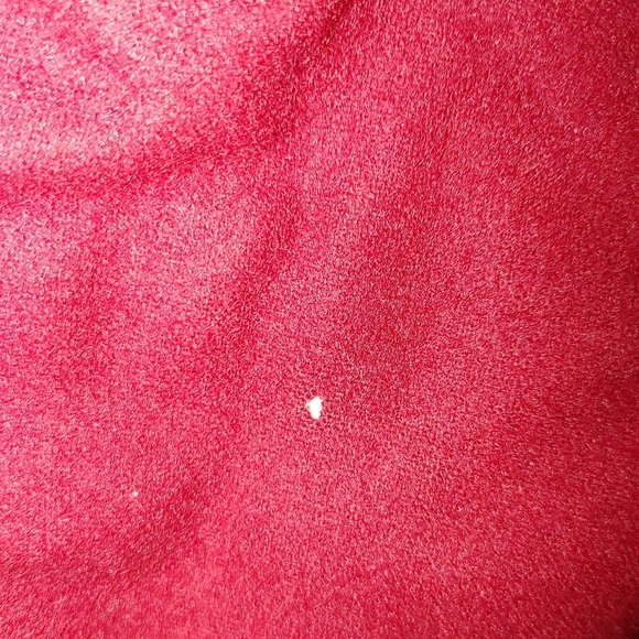 Harve Bernard Holtzman‎ Red Wool Blend Double Breasted Pea Coat Car 12 - Picture 8 of 8